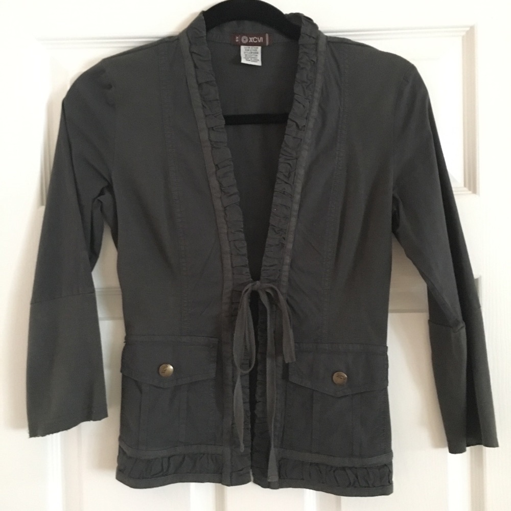 XCVI NWOT grey jacket